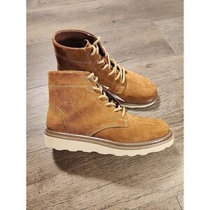 Size 7 Men's Caterpillar Boots CAT Suede Ankle Boots Workwear P725201